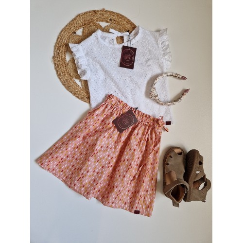 Skirt Pink Dots Skirt Pink Dots