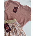 Sweater wafel Roze Sweater wafel Roze