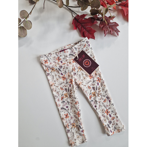 Legging Flower Roze/Paars Legging Flower Roze/Paars