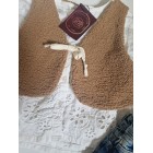 Gilet Licht Bruin Gilet Licht Bruin